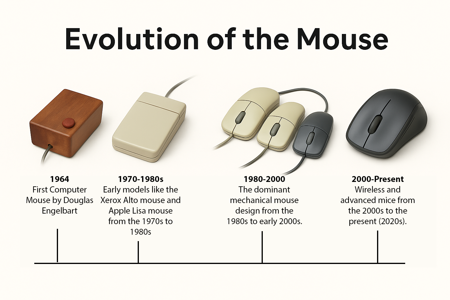 Timeline of mouse evolution