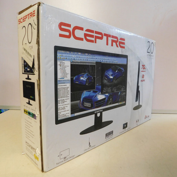 Customer with Refurbished Monitor at Doug Deals