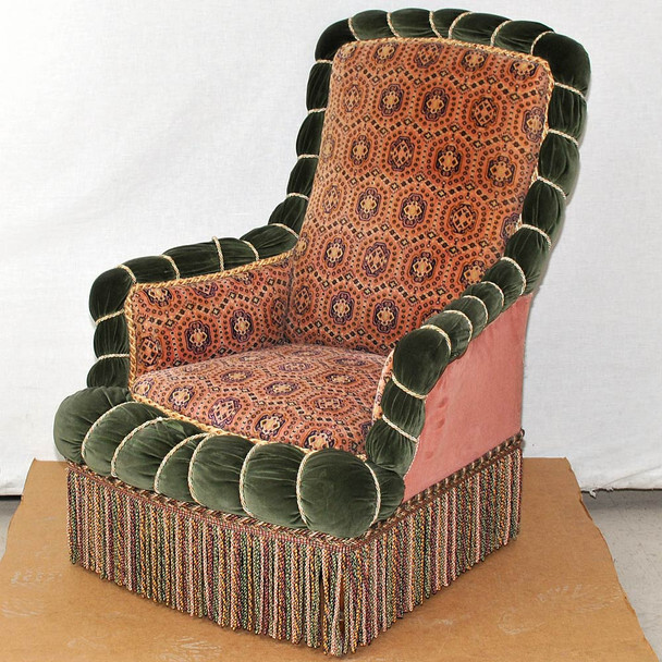 Napoleon III style chair, evolution of office chairs in Austin